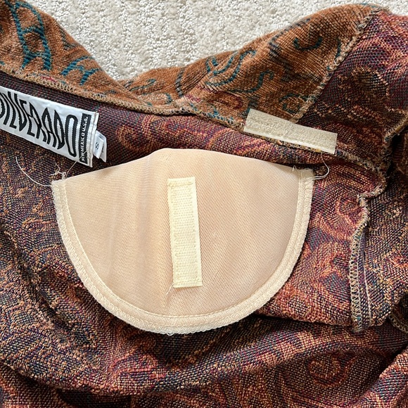 Silverado Women's Paisley Bomber Jacket - Tan - Picture 7 of 12